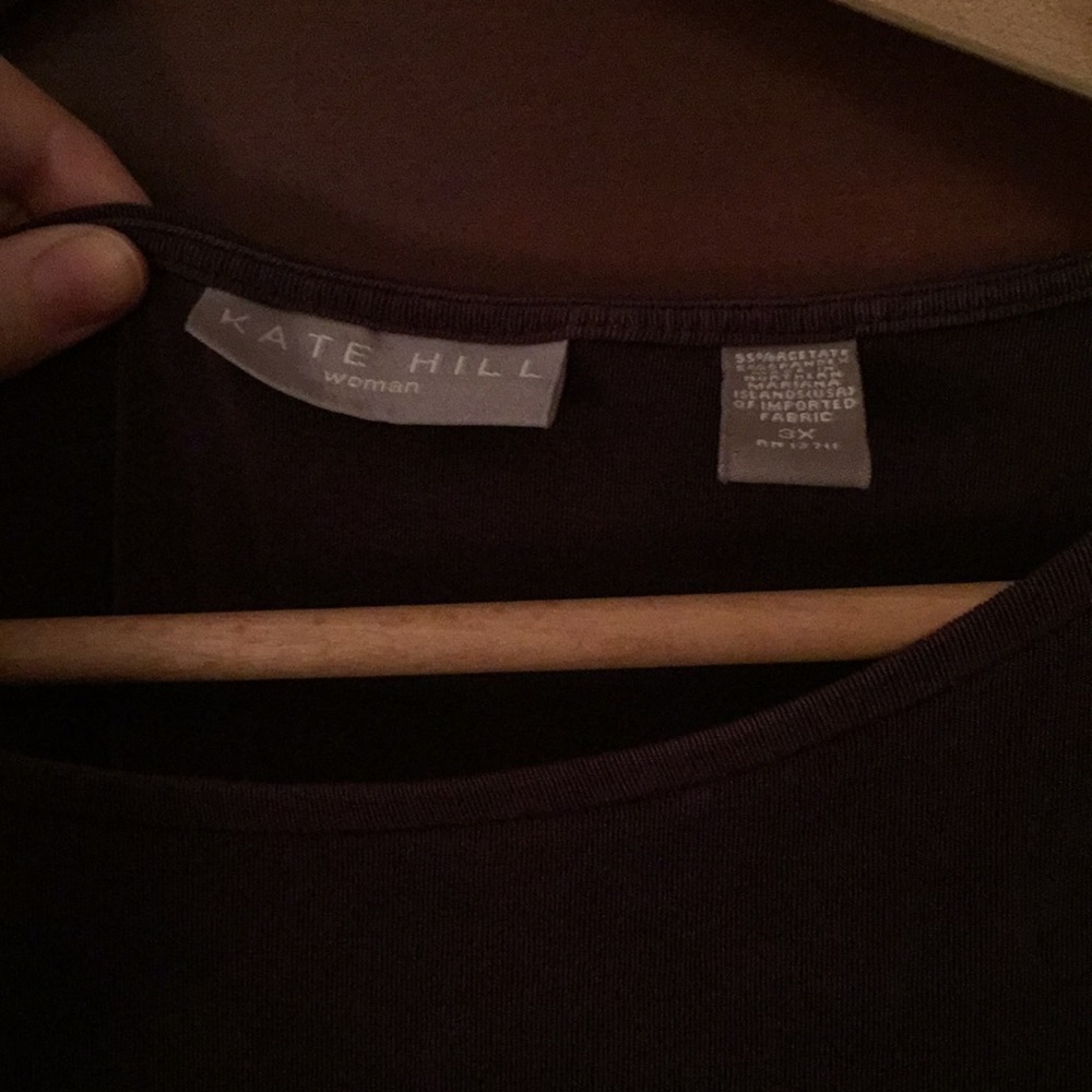 Brown Sleeveless Top - Picture 2 of 2